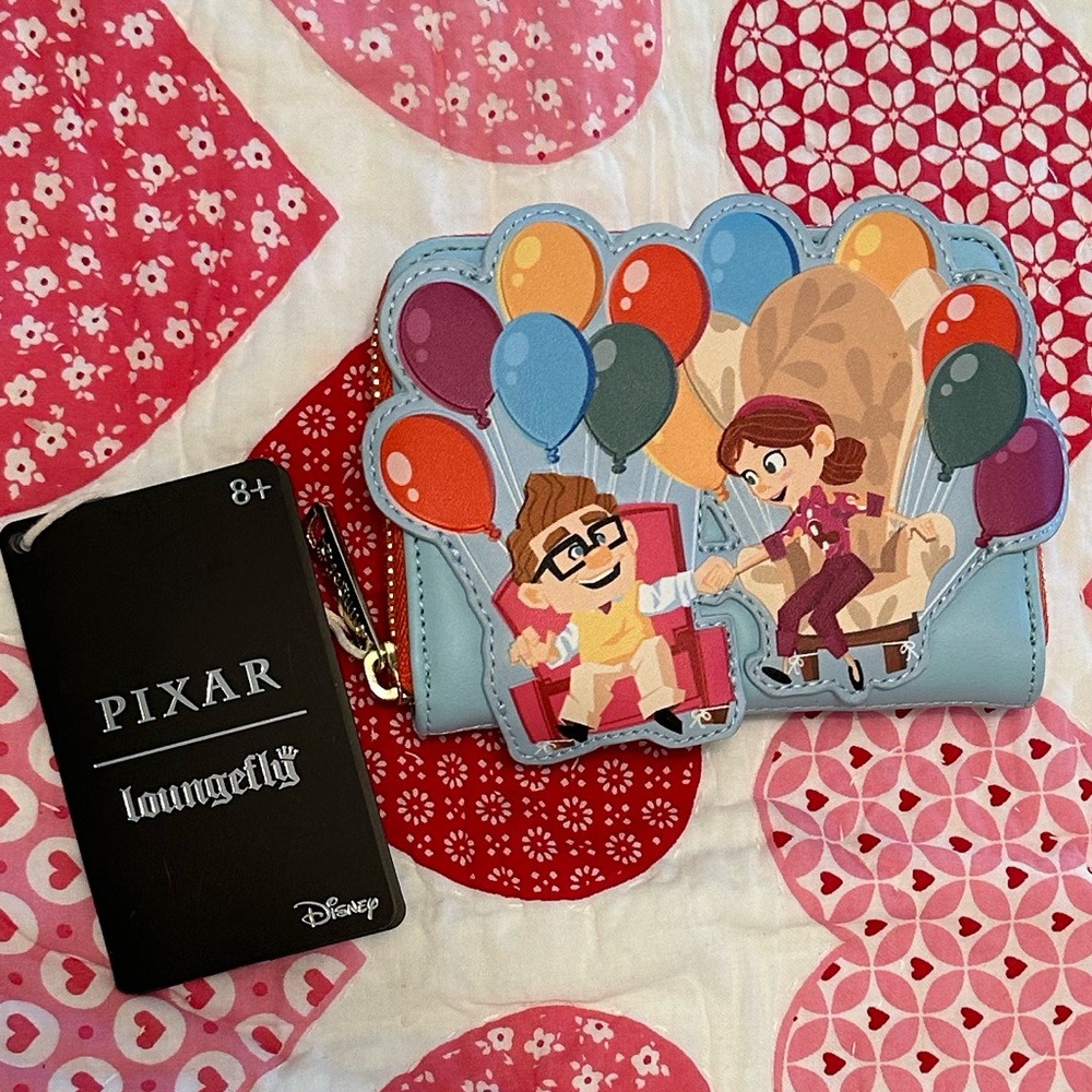 New with tags Disney Pixar UP balloon wallet